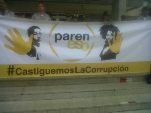 Campaña contra la corrupción. (Julia Ramírez )