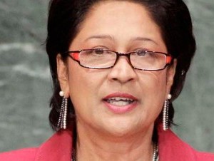 Kamla Persad-Bissessar.