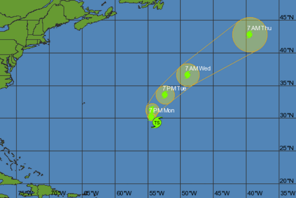 Tormenta tropical Melissa se forma en el Atlántico; no amenaza a RD