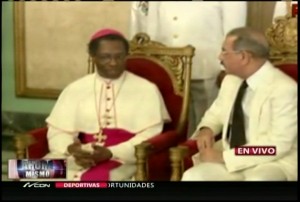El nuevo Nuncio y Danilo Medina