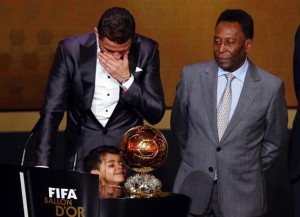 Lágrimas de Cristiano Ronaldo
