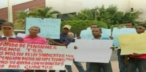 Trabajadores protestan