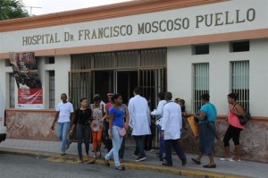 Hospital Francisco Moscoso Puello niega arriesguen vida de paciente durante trabajo de construcción