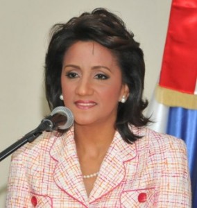 Primera dama confía en nueva gestión del presidente Medina