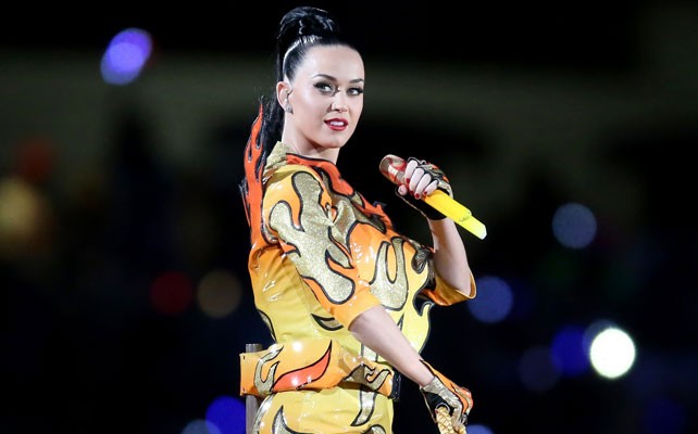Katy Perry se alista para Los Grammy
