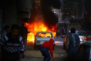 Egipto. La Primavera Árabe comenzó con disturbios que sumieron el país africano en el caos político.
