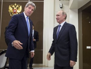 Kremlin niega Putin y Kerry hablaran sobre cooperación directa en Siria