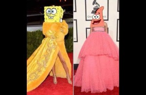 Usuarios de Twitter se burlan del look de Rihanna en Gala del Met3