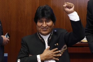 Evo Morales, Presidente Bolivia