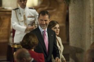Rey de España reunido con líderes de partidos