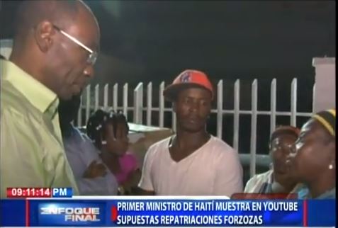 Ministro de Haití muestra en YouTube supuestas repatriaciones forzosas