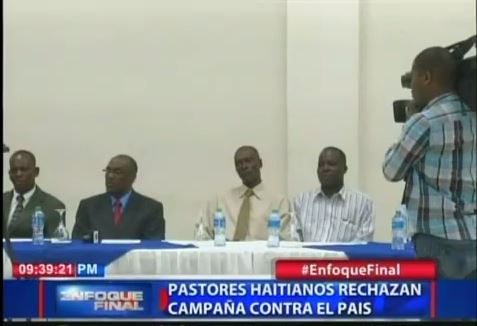 Pastores haitianos rechazan campaña contra el país