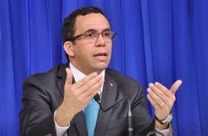 Embajadores de EEUU en RD y Haití se reunieron con canciller Navarro y Montalvo en Palacio