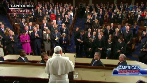 El Papa Francisco habla ante el Capitolio EEUU
