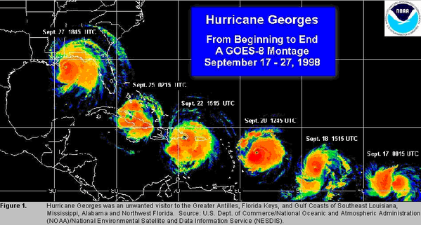 17 años después, el país recuerda el paso del devastador huracán Georges