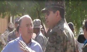 Procurador y ministro de Defensa supervisan frontera de Pedernales 
