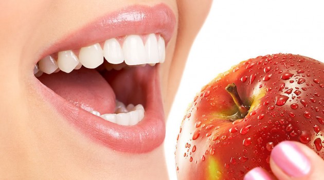 Alimentos saludables para dientes y encías