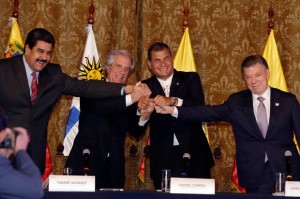 Maduro y Santos acuerdan siete pasos para la normalización de la situación en la frontera
