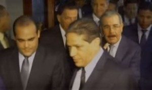 Archivo: Presidente Medina asiste  a velatorio de Gómez Pepín 