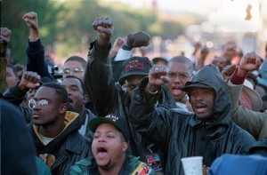 Hombres negros preparan aniversario de la Million Man March