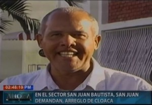 Demandan arreglo del sistema cloacal en sector San Juan Bautista
