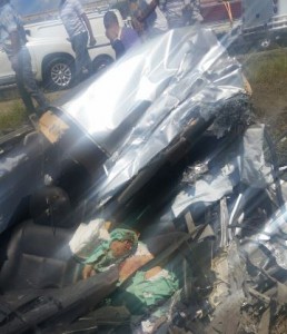 Al menos dos muertos y dos heridos por accidente en carretera Azua- Baní  