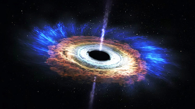 Así es cómo un agujero negro "devora" a una estrella