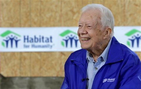 Ex presidente EEUU Jimmy Carter revela que no se le detectan nuevos tumores