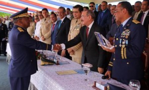 Presidente Medina encabeza graduación de cadetes Fuerza Aérea 