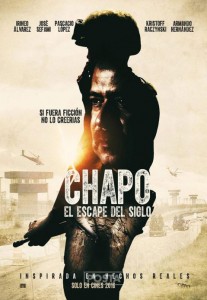 Llega a los cines el filme de la fuga del Chapo Guzmán