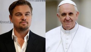 El papa se reúne con Leonardo DiCaprio 