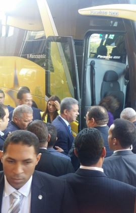Leonel presente en lanzamiento de campaña Danilo Medina