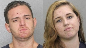 Arrestan a pareja que robaba bajo amenaza de bomba en Broward