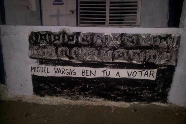 Pintan de negro local del PRD en Montecristi en rechazo a candidatura alcalde