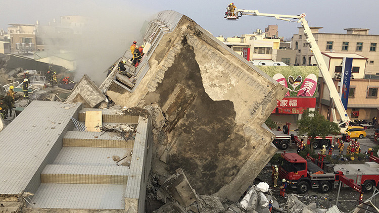 Así se sintió en Taiwán el terremoto de 6,4; al menos 221 personas han sido rescatadas entre los escombros