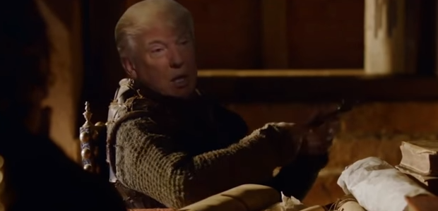 Insólito video de Game of Thrones y Donald Trump "Winter is Trumping"