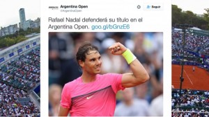Rafael Nadal jugará en el Argentina Open
