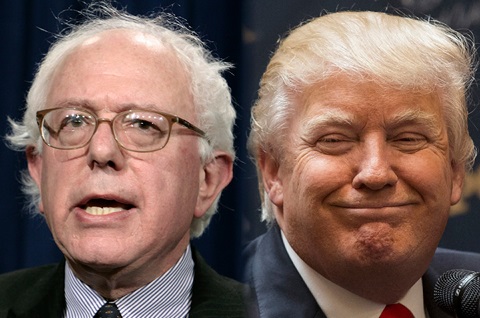 Trump y Sanders buscan salir de New Hampshire con victorias
