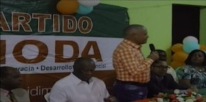 Partido MODA llama a integrarse a programas contra la delincuencia 