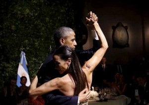 Argentina: Barack Obama se anima a dar unos pasos de tango