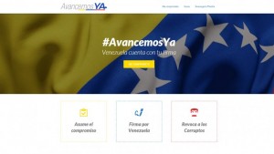 Henrique Capriles presenta la web revocalo.com, para anticipar la salida de Maduro
