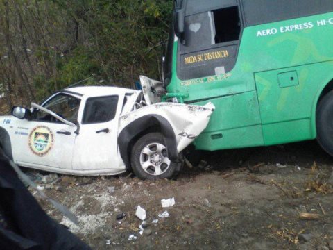 Baní: reportan varios heridos en accidente de tránsito