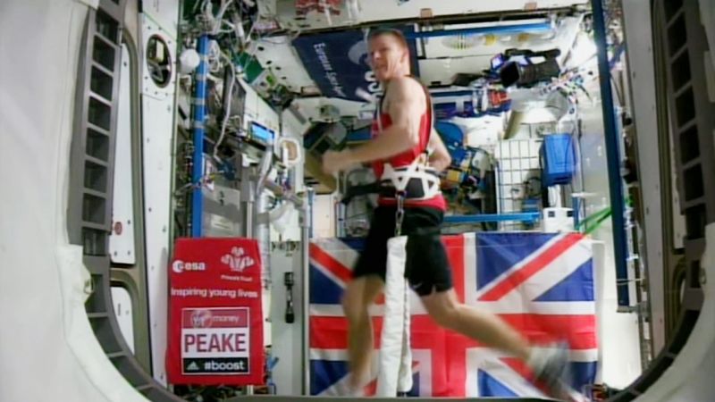 Astronauta completa Maratón de Londres en el espacio
