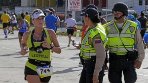 Esposa de Leopoldo López  participa en Maratón CAF