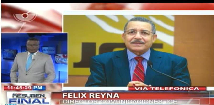 Félix Reyna defiende conteo electrónico de votos