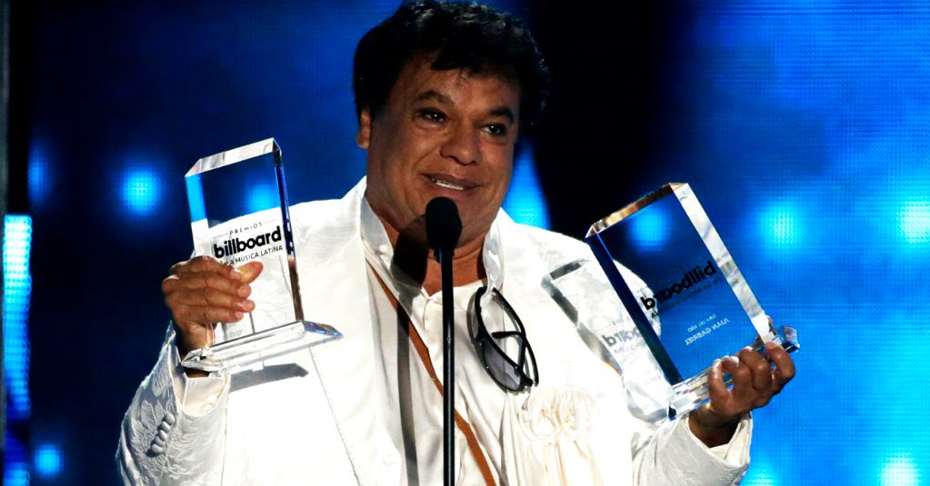 El cantante Juan Gabriel gana premio Billboard latino