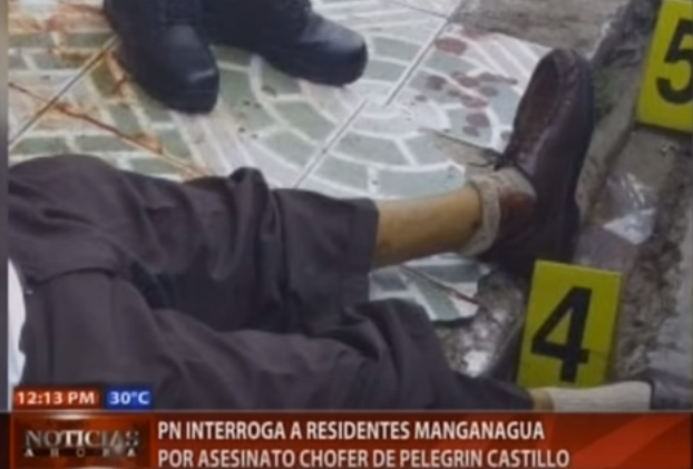 PN interroga a residentes de Manganagua por asesinato chofer de Pelegrín Castillo