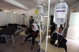 Más de cien alumnas envenenadas en un colegio de Afganistán