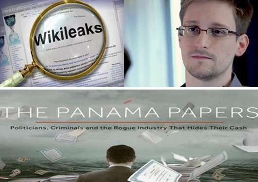 ¿Qué tienen en común los escándalos de Panamá, Snowden y WikiLeaks?