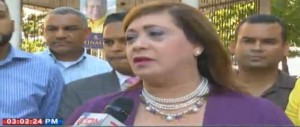 Sandra Abinader pide a congresistas se piense en la familia al legislar 